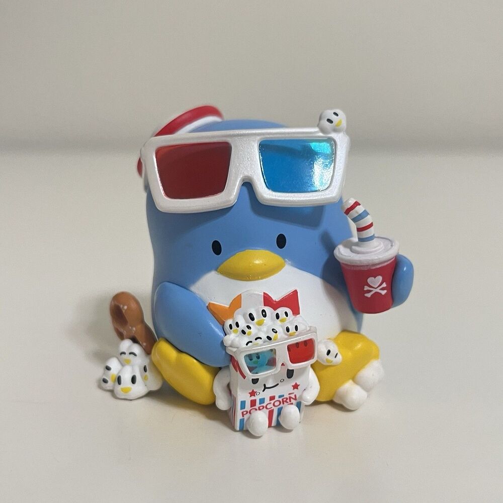 Tokidoki x Hello Kitty and Friends Tuxedo Sam Penguin Popcorn Series 2 Blind Box